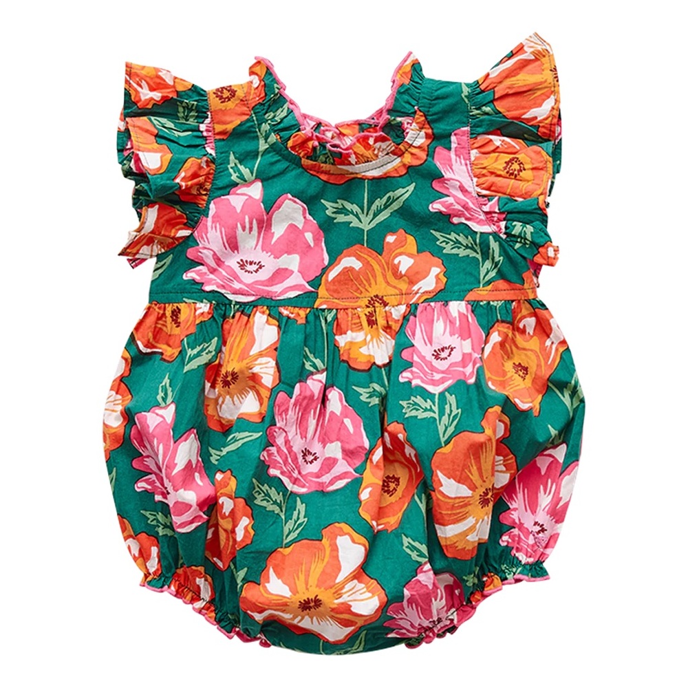 Pink Chicken floral Jennifer bubble